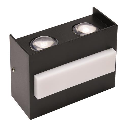 Corp iluminat LED 7W 4200K, finisaj negru, alimentare 85-265V