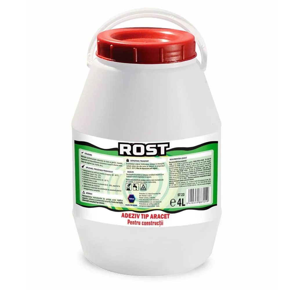 Adeziv tip aracet pentru constructii, 4L, lipire puternica pentru materiale poroase