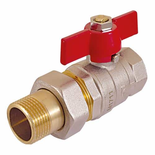 Robinet bronz cu holender 1 MF pentru instalatii sanitare si termice