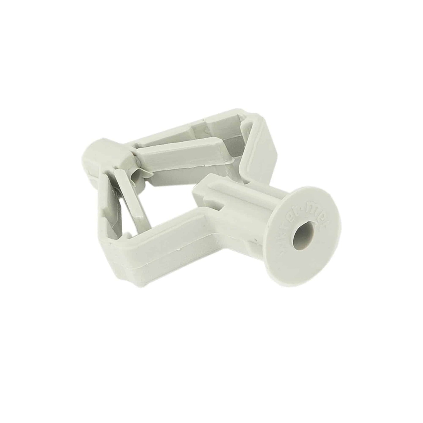 Diblu tip T pentru gips carton 10x47 mm, 100 bucati, nylon alb