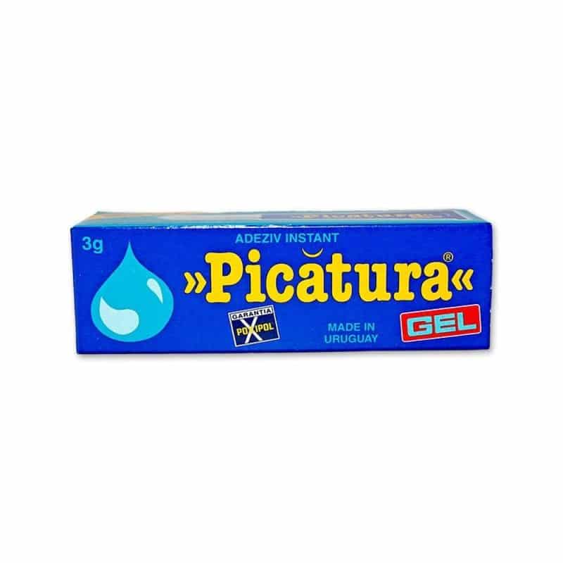Adeziv instant Picatura Gel 3g cu priza rapida pentru diverse materiale