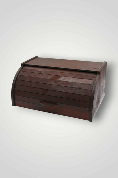Cutie de paine din lemn de albasia, 38x18x26 cm, maro