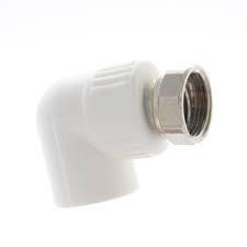 Fiting PPR cot semiolandez 25 mm pentru instalatii sanitare si termice