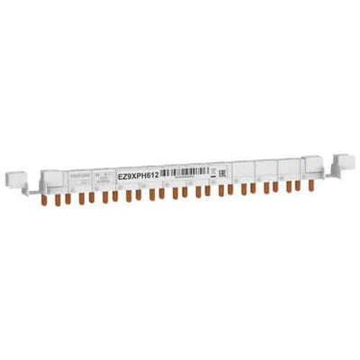 Pieptene 1P+N pentru 12 module, distributie electrica modulara, montaj rapid
