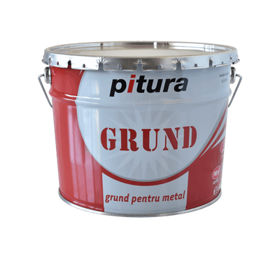 Grund anticoroziv pentru metal, 10L, culoare gri, protectie suprafete metalice