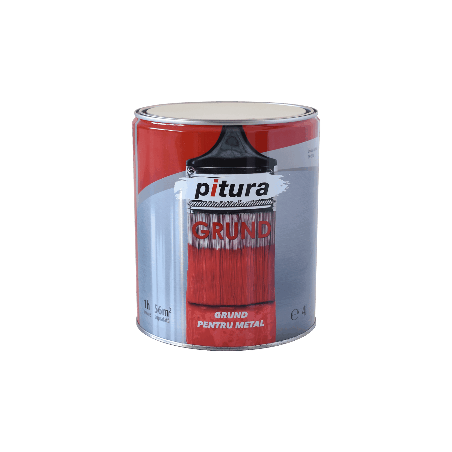 Grund anticoroziv pentru metal, 4L, gri, pentru protectie si intretinere