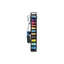 Set 11 chei tubulare clichet 1/2", otel CrV, 72T, codificate prin culori, 10-24 mm
