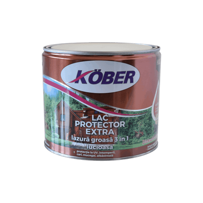 Lac protector extra incolor pentru lemn 2.5L, lazura groasa cu filtru UV