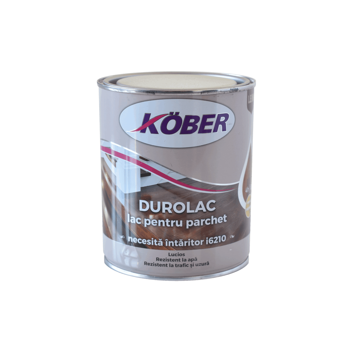 Lac incolor pentru parchet, Durolac, 0.75L, finisaj rezistent si uniform
