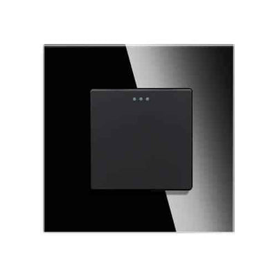 Intrerupator simplu mecanic negru, design compact si rezistent