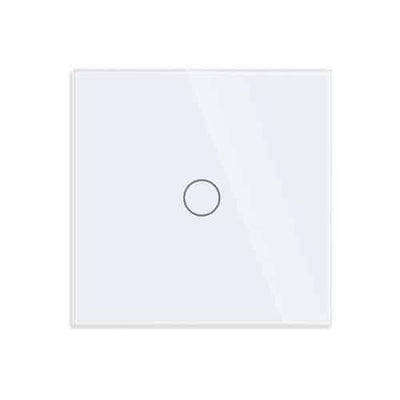 Intrerupator simplu alb, 500W, pentru iluminat rezidential