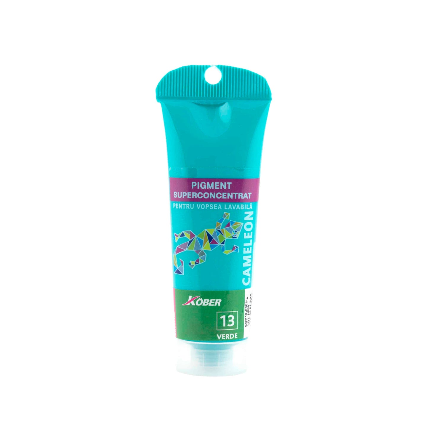 Pigment superconcentrat verde pentru vopsele lavabile, 30ML