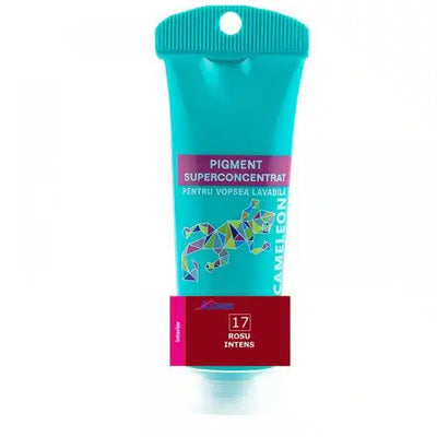 Pigment superconcentrat rosu intens pentru vopsele lavabile, 30ML