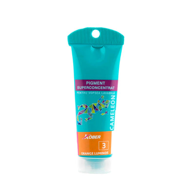 Pigment superconcentrat pentru vopsele lavabile, orange luminos, 30ML