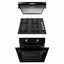 Pachet cuptor electric incorporabil 51L + plita gaz incorporabila + hota 2 motoare 190W