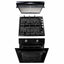 Set cuptor electric incorporabil 51L + plita gaz incorporabila + hota perete 2 motoare 190W