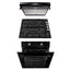 Pachet cuptor electric incorporabil 51L, plita gaz incorporabila, hota 2 motoare 190W