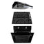Pachet cuptor incorporabil electric 51L + plita gaz incorporabila + hota inox 2 motoare 190W