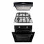 Pachet cuptor electric incorporabil 51L, plita gaz inox 50x60 cm si hota 2 motoare 190W