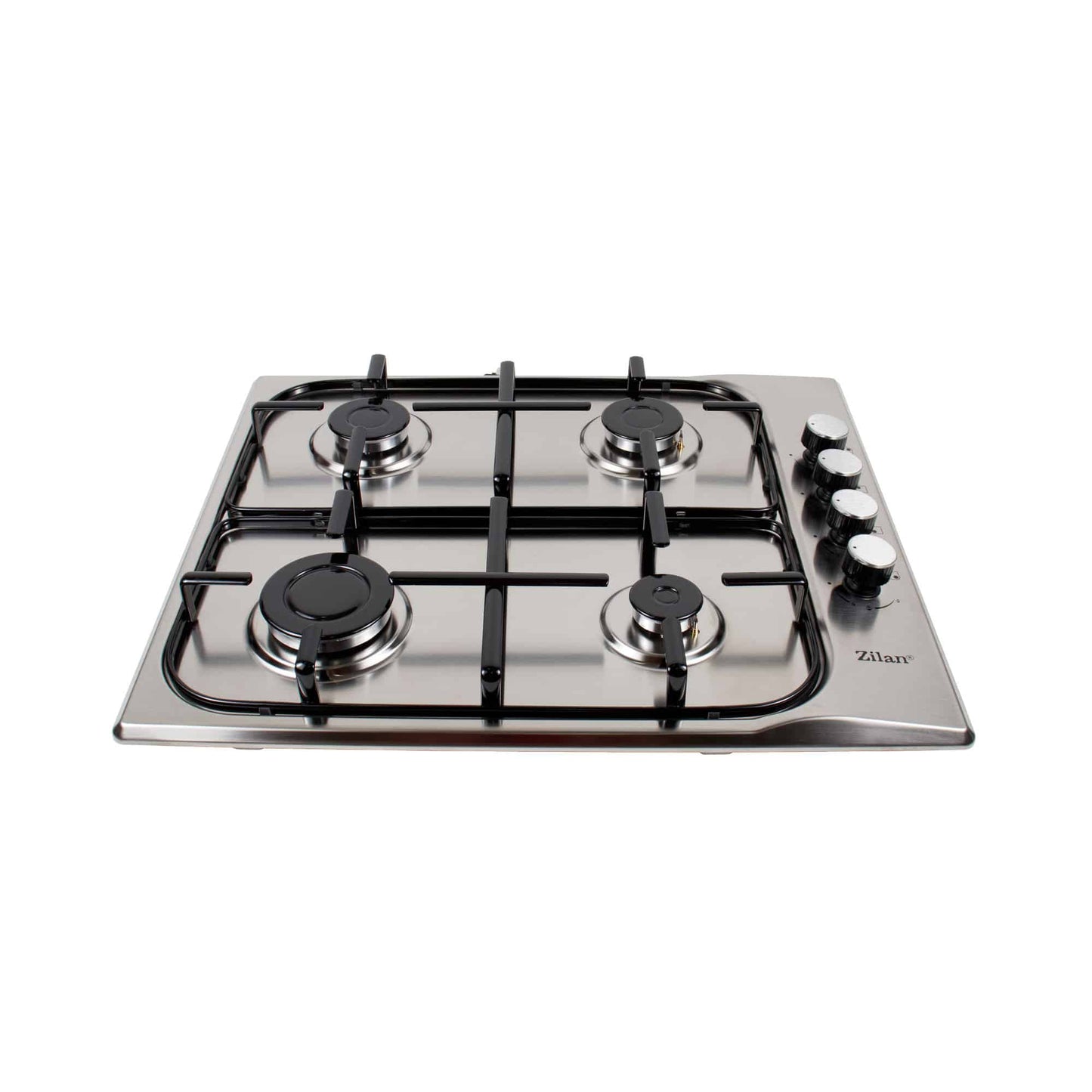 Pachet cuptor electric incorporabil 51L, plita gaz inox 50x60 cm si hota decorativa 60 cm