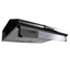 Pachet cuptor electric incorporabil 51L negru + plita gaz incorporabila inox + hota inox 2 motoare 1