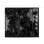 Pachet cuptor electric incorporabil 51L negru + plita gaz 60x50x6cm + hota 2 motoare 190W