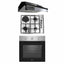 Pachet cuptor electric incorporabil 70L + plita gaz incorporabila + hota 2 motoare inox
