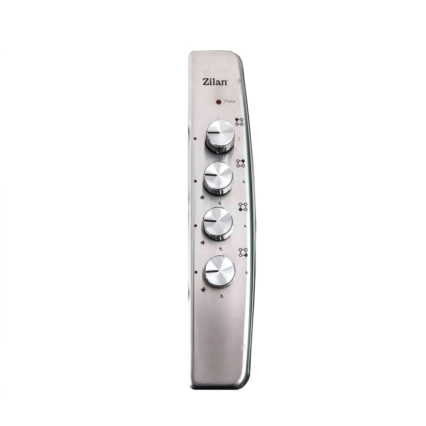 Pachet cuptor electric incorporabil 70L inox + plita gaz incorporabila + hota inox 2 motoare