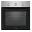 Pachet cuptor electric incorporabil 70L inox + plita gaz incorporabila + hota decorativa 60cm