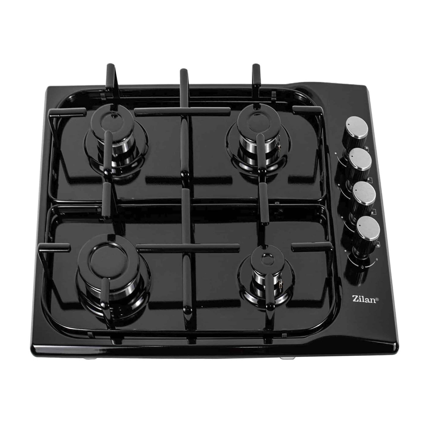 Pachet cuptor electric incorporabil 70L inox + plita gaz incorporabila + hota inox 63 cm
