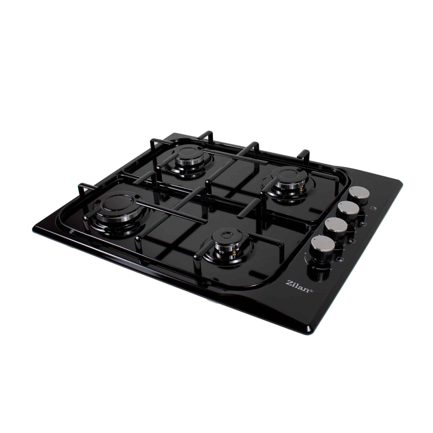 Pachet cuptor electric incorporabil 70L inox + plita gaz incorporabila + hota decorativa 60cm