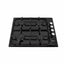 Pachet cuptor electric incorporabil 70L inox + plita gaz + hota perete 2 motoare inox