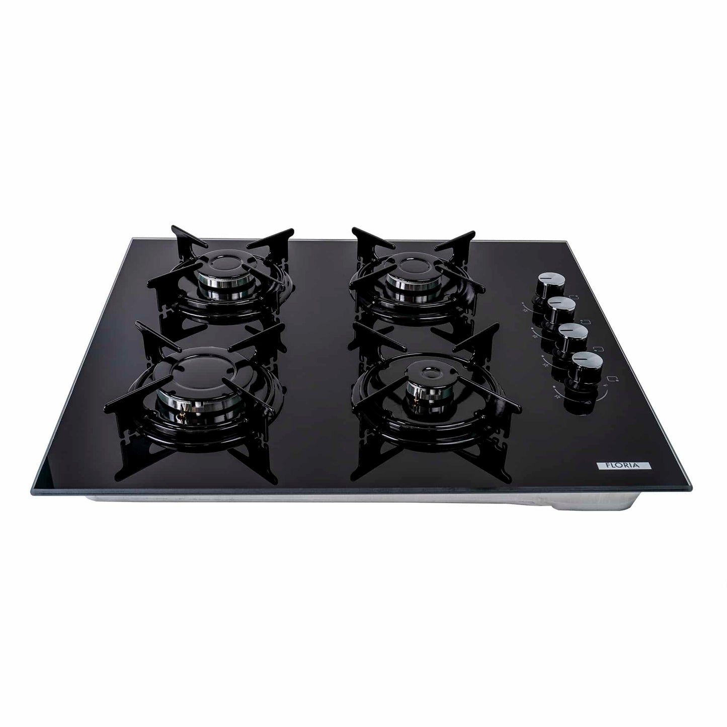 Pachet cuptor electric incorporabil 70L inox + plita gaz sticla + hota 2 motoare 190W