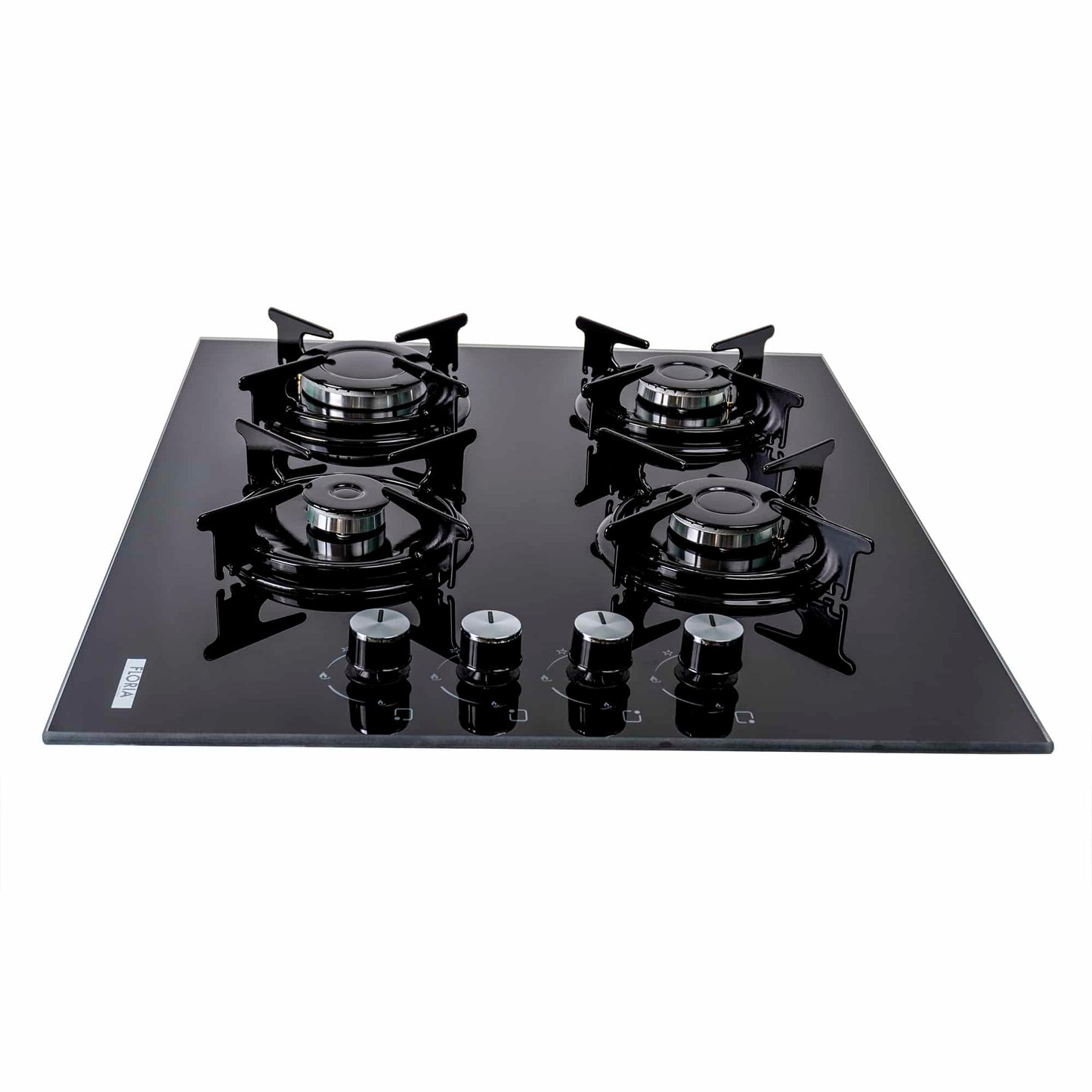 Pachet cuptor electric incorporabil 70L inox + plita gaz sticla securizata + hota incorporabila 60 c
