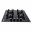 Pachet cuptor electric incorporabil 70L inox + plita gaz sticla + hota 2 motoare 190W