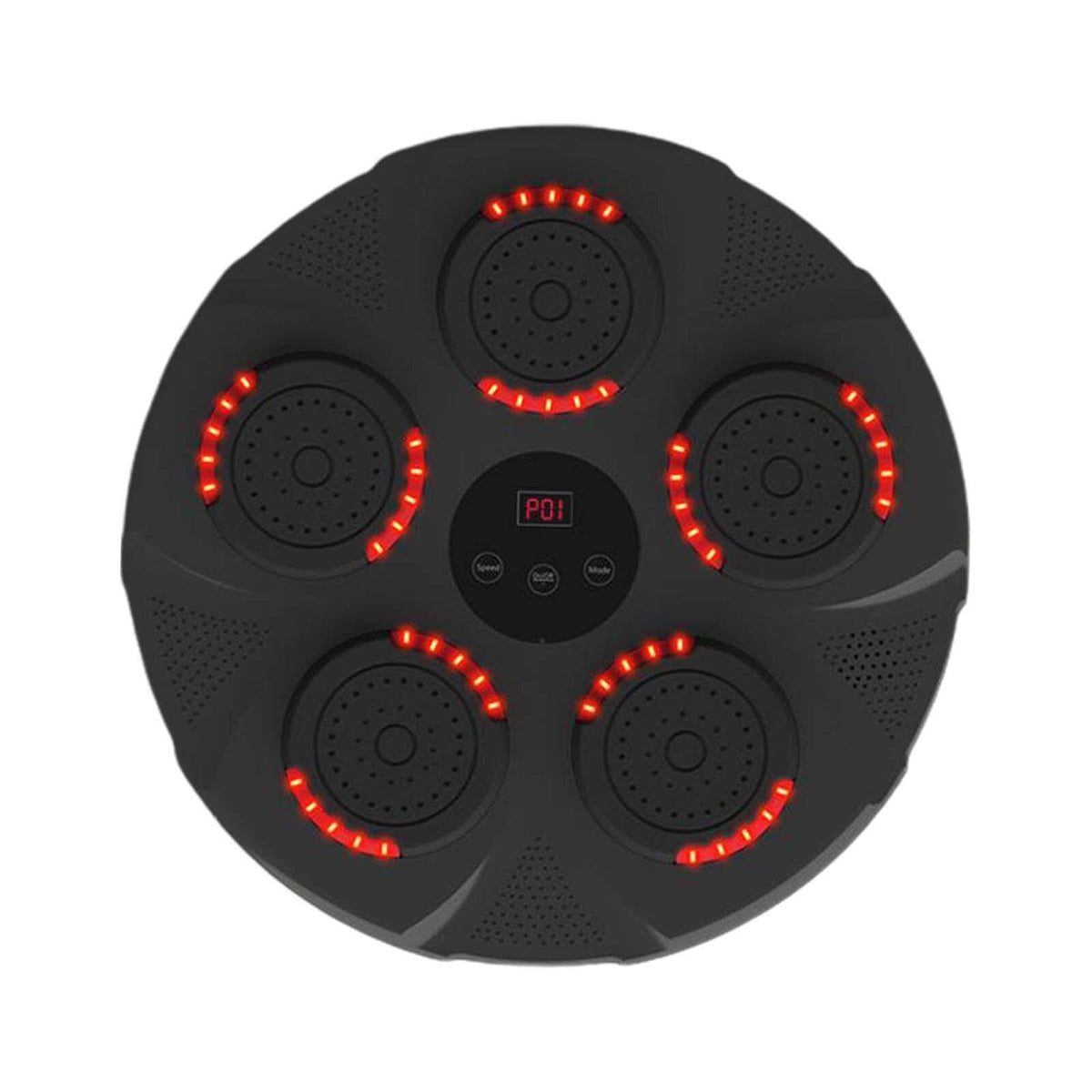 Țintă electronică de box cu muzică, rotundă, cinci zone circulare – imagine 4