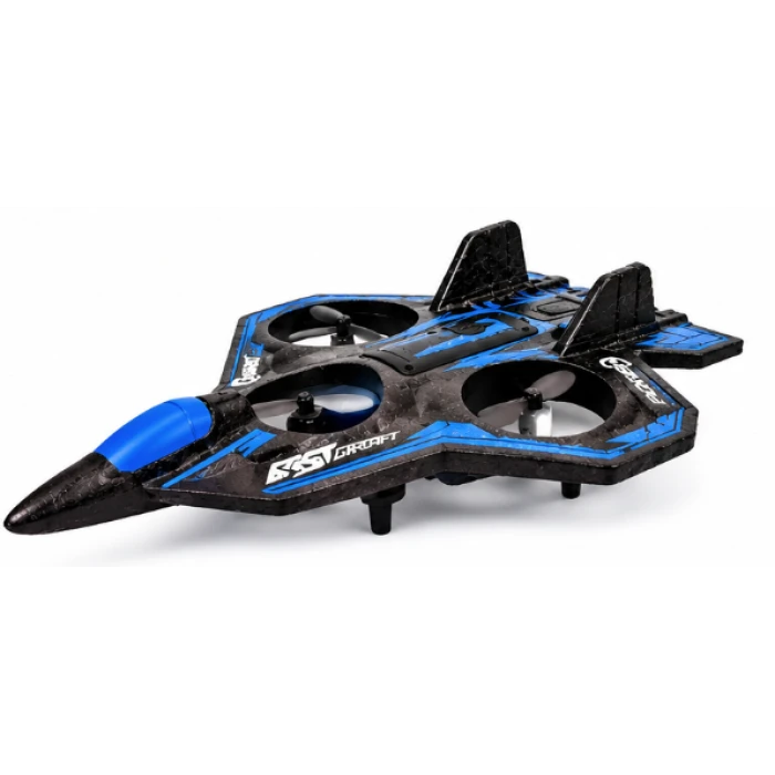 Avion RC J2 Aircraft Fighter, 2,4 GHz, cu patru elice – imagine 1