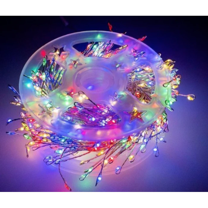 Instalație luminoasă de Crăciun pe rolă, 30 m, 600 LED-uri – imagine 1