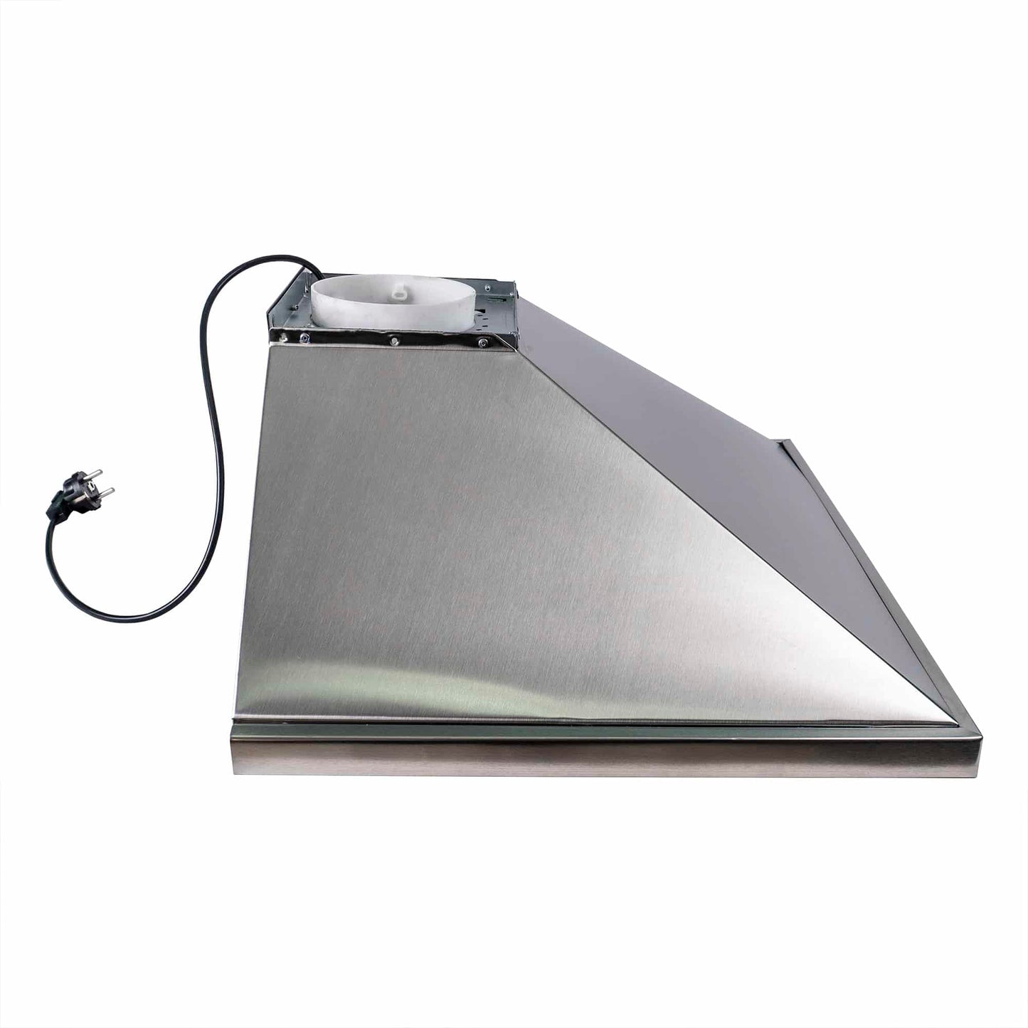 Pachet cuptor incorporabil 1857, capacitate 51L, electric, negru, plita incorporabila sticla, 65x60x15 cm, gaz butelie sau gaz natural, duze de schimb incluse, aprindere electrica 0058, hota incorporabila decorativa inox, 63 cm 1925 / SET 30048