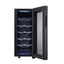 Racitor vinuri 33L, putere 50W, iluminare interioara, control tactil, silentios