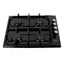 Pachet cuptor incorporabil 1857, capacitate 51L, electric, negru, plita incorporabila email 0034, 60x50x15cm, gaz butelie sau gaz natural duze de schimb incluse, hota 1 motor, putere 140W, 1895, 60X50 cm / SET 30050