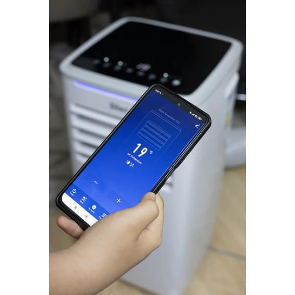 Aer conditionat portabil 3 in 1, 9000 Btu/h, timer, display LED, WiFi, 7-35°C