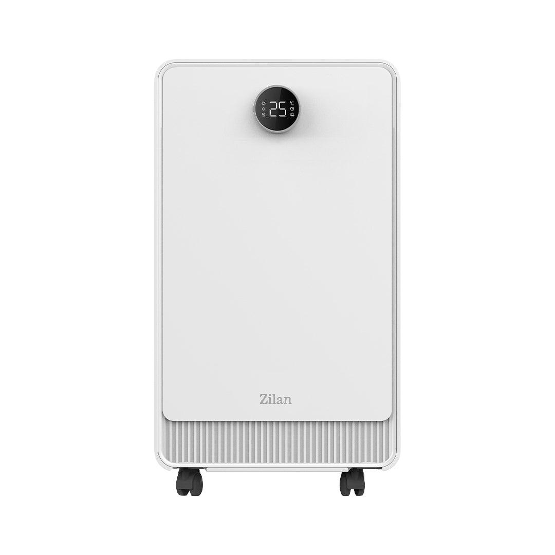 Dezumidificator portabil cu capacitate 12L/zi, rezervor 2.5L si afisaj digital