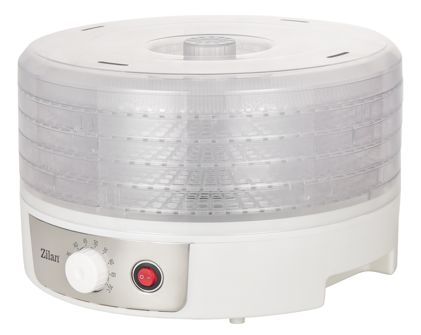 Deshidrator alimente 250W cu 5 tavi si termostat reglabil 35-70°C, fara BPA