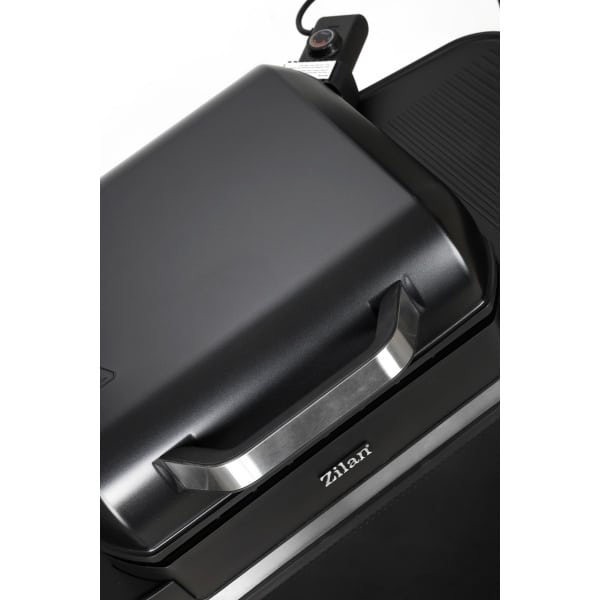 Gratar electric aluminiu si otel, 3050W, gatire rapida si uniforma