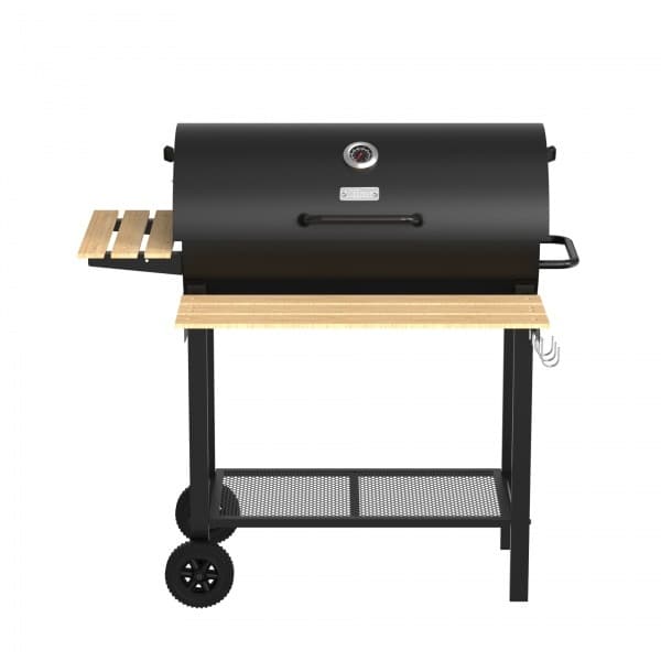 Grătar de grădină pe cărbuni, tip butoi, design premium ZILAN / ZLN3594