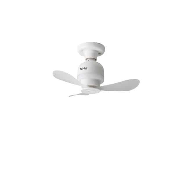 Ventilator de tavan cu iluminare LED, 3 palete, diametru 15.2 cm, putere 11W