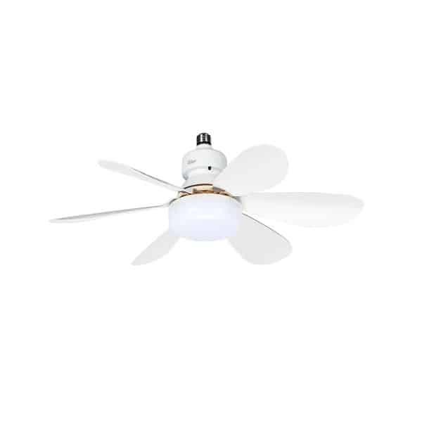 Ventilator de tavan cu LED, diametru 52 cm, 3 viteze, telecomanda, 15W