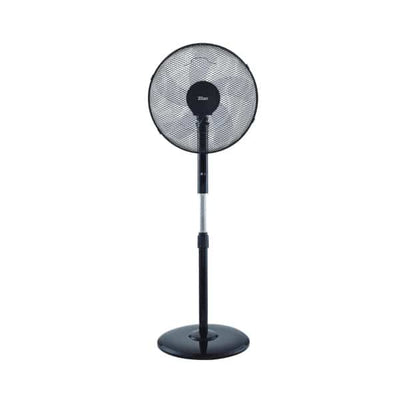 Ventilator cu picior 48W, 3 viteze, diametru 43 cm, negru, oscilant