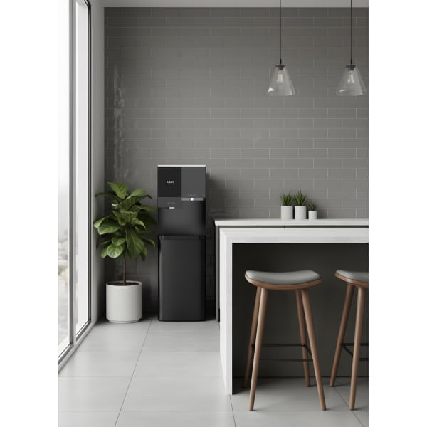 Dozator apa digital 4 in 1 cu functie gheata, compatibil bidoane 11-19L, rezervor inox